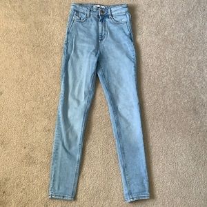Zara high waisted skinny jeans